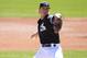 GLENDALE, ARIZONA - FEBRUARY 26: Michael Kopech #78 of the Chicago White Sox pitches against the Oakland Athletics on February 26, 2018 at Camelback Ranch in Glendale Arizona. (Photo by Ron Vesely/MLB Photos via Getty Images)