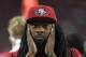 SANTA CLARA, CA - AUGUST 09: Richard Sherman #25 of the San Francisco 49ers looks on from the sidelines against the Dallas Cowboys in the fourth quarter of their NFL preseason football game at Levi's Stadium on August 9, 2018 in Santa Clara, California. (Photo by Thearon W. Henderson/Getty Images)