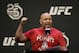 Dana White, president of the Ultimate Fighting Championship, the largest mixed martial arts organization in the world, opens a UFC weigh-in Friday, Jan. 19, 2018, in Boston. (AP Photo/Stephan Savoia)
