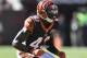 Cincinnati Bengals free safety George Iloka (43) lines up against the Cleveland Browns during an NFL football game, Sunday, Oct. 1, 2017, in Cleveland. Cincinnati won 31-7. (AP Photo/David Richard)