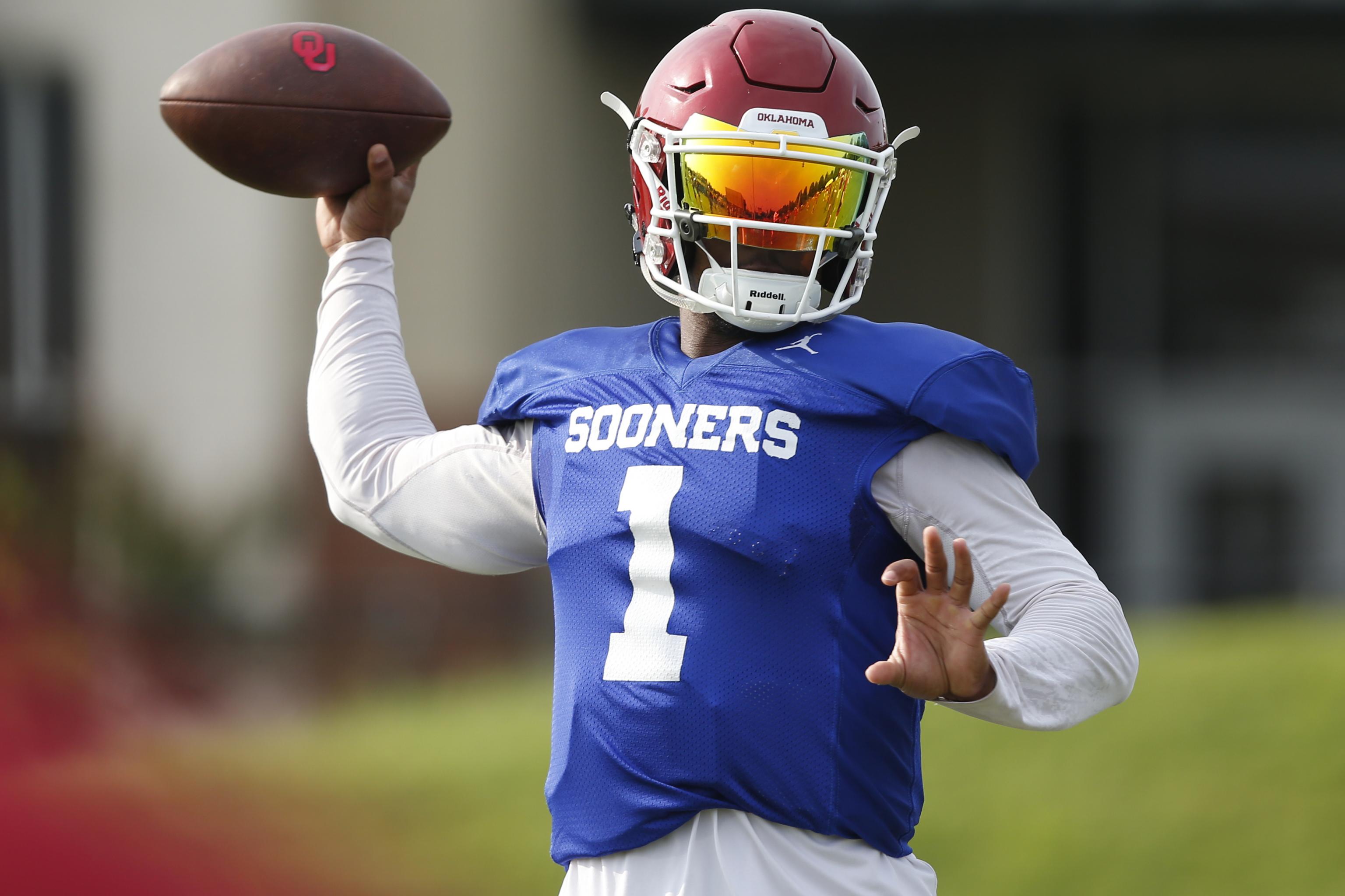 Kyler Murray leads Oklahoma in home runs while battling for starting QB role