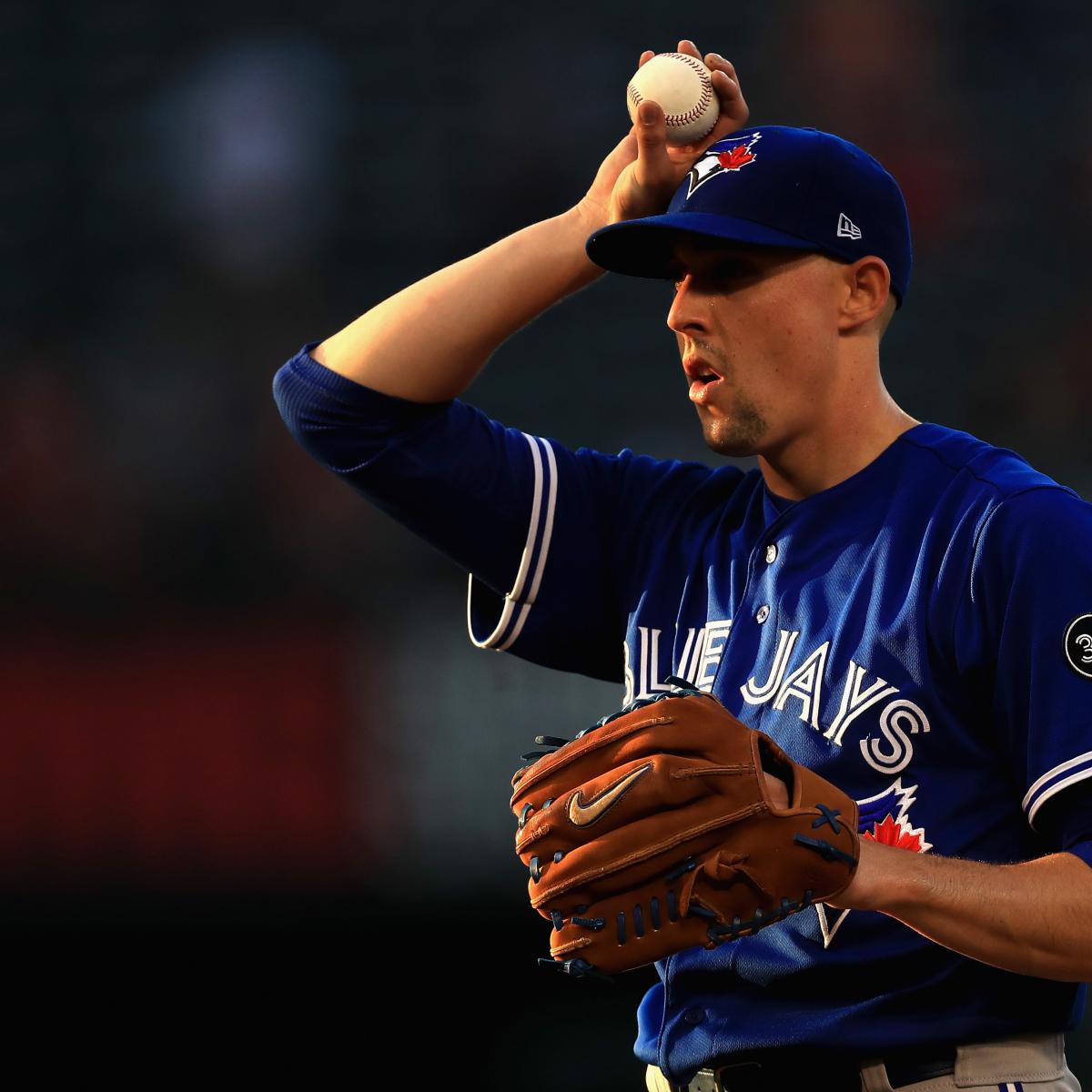 Toronto Blue Jays - Who doesn't love a jersey giveaway? Make sure to come  to the ballpark early this Wednesday and get your Aaron Sanchez Blue Replica  Jersey. Still tickets available