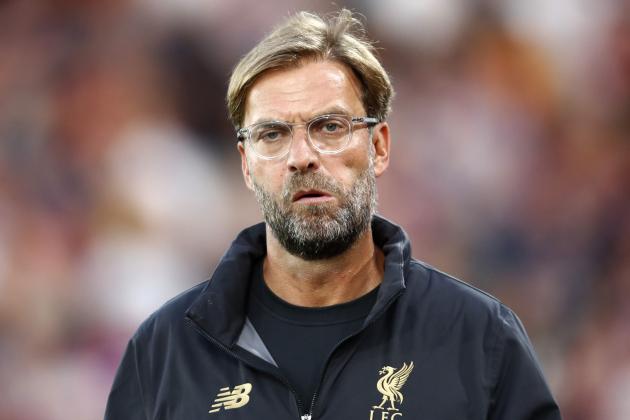 LONDON, ENGLAND - AUGUST 20: Jurgen Klopp, Manager of Liverpool reacts during the Premier League match between Crystal Palace and Liverpool FC at Selhurst Park on August 20, 2018 in London, United Kingdom. (Photo by Julian Finney/Getty Images)
