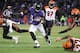 BALTIMORE, MD - DECEMBER 31: Running back Alex Collins #34 of the Baltimore Ravens rushes for a touchdown in the third quarter against the Cincinnati Bengals at M&T Bank Stadium on December 31, 2017 in Baltimore, Maryland. (Photo by Rob Carr/Getty Images)