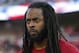 SANTA CLARA, CA - AUGUST 9: Richard Sherman #25 of the San Francisco 49ers stands on the sideline prior to the game against the Dallas Cowboys at Levi Stadium on August 9, 2018 in Santa Clara, California. The 49ers defeated the Cowboys 24-21. (Photo by Michael Zagaris/San Francisco 49ers/Getty Images)