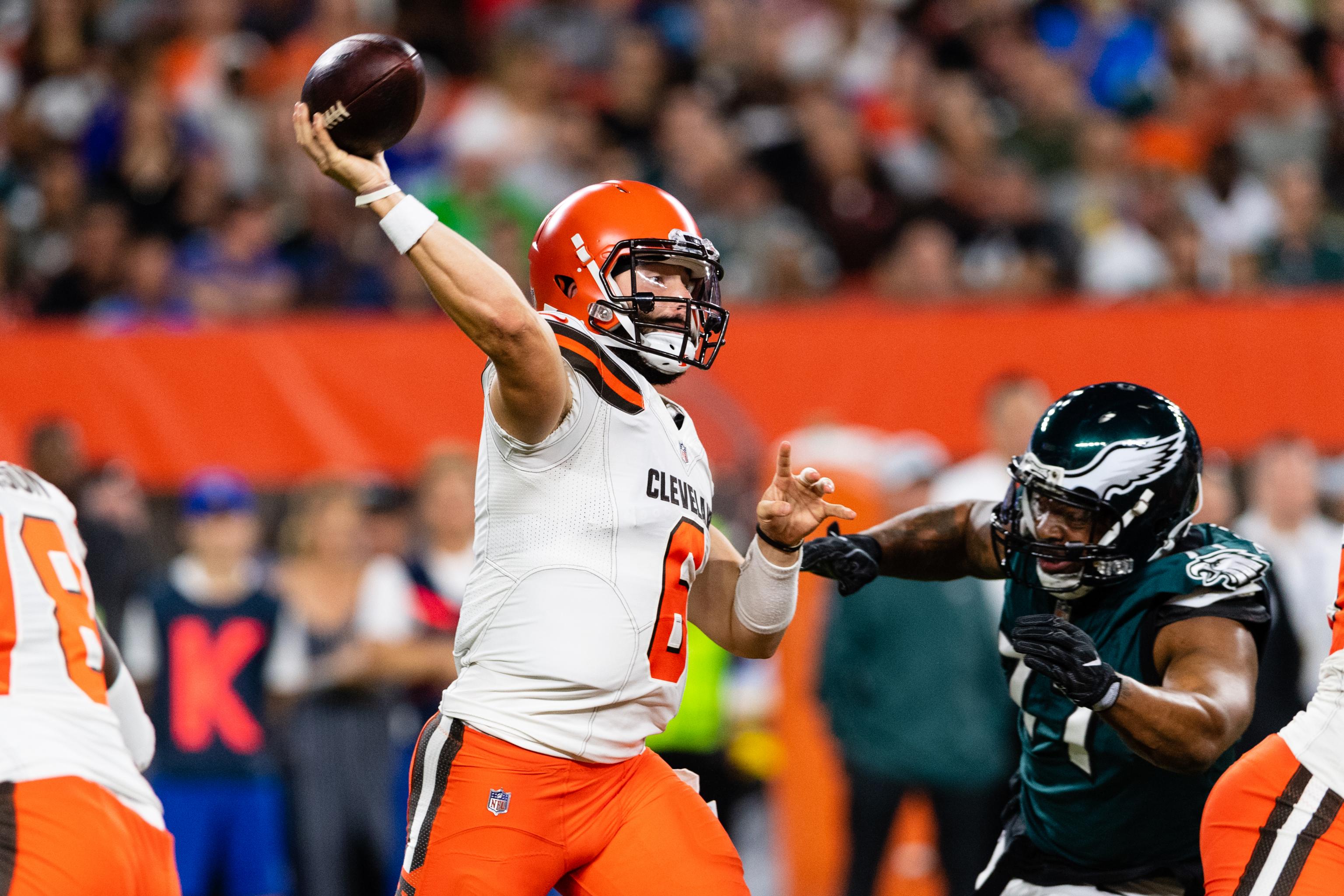 Baker Mayfield Cleveland Browns Philadelphia Eagles NFL Week 11