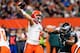 CLEVELAND, OH - AUGUST 23: Quarterback Baker Mayfield #6 of the Cleveland Browns passes during the first half of a preseason game against the Philadelphia Eagles at FirstEnergy Stadium on August 23, 2018 in Cleveland, Ohio. (Photo by Jason Miller/Getty Images)