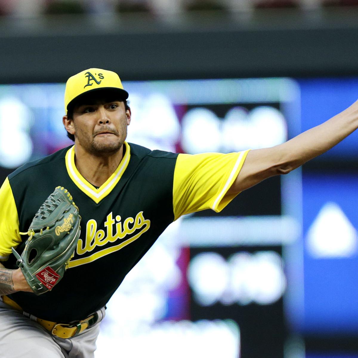 Sean Manaea reflects on unique hairstyles throughout MLB career – NBC  Sports Bay Area & California