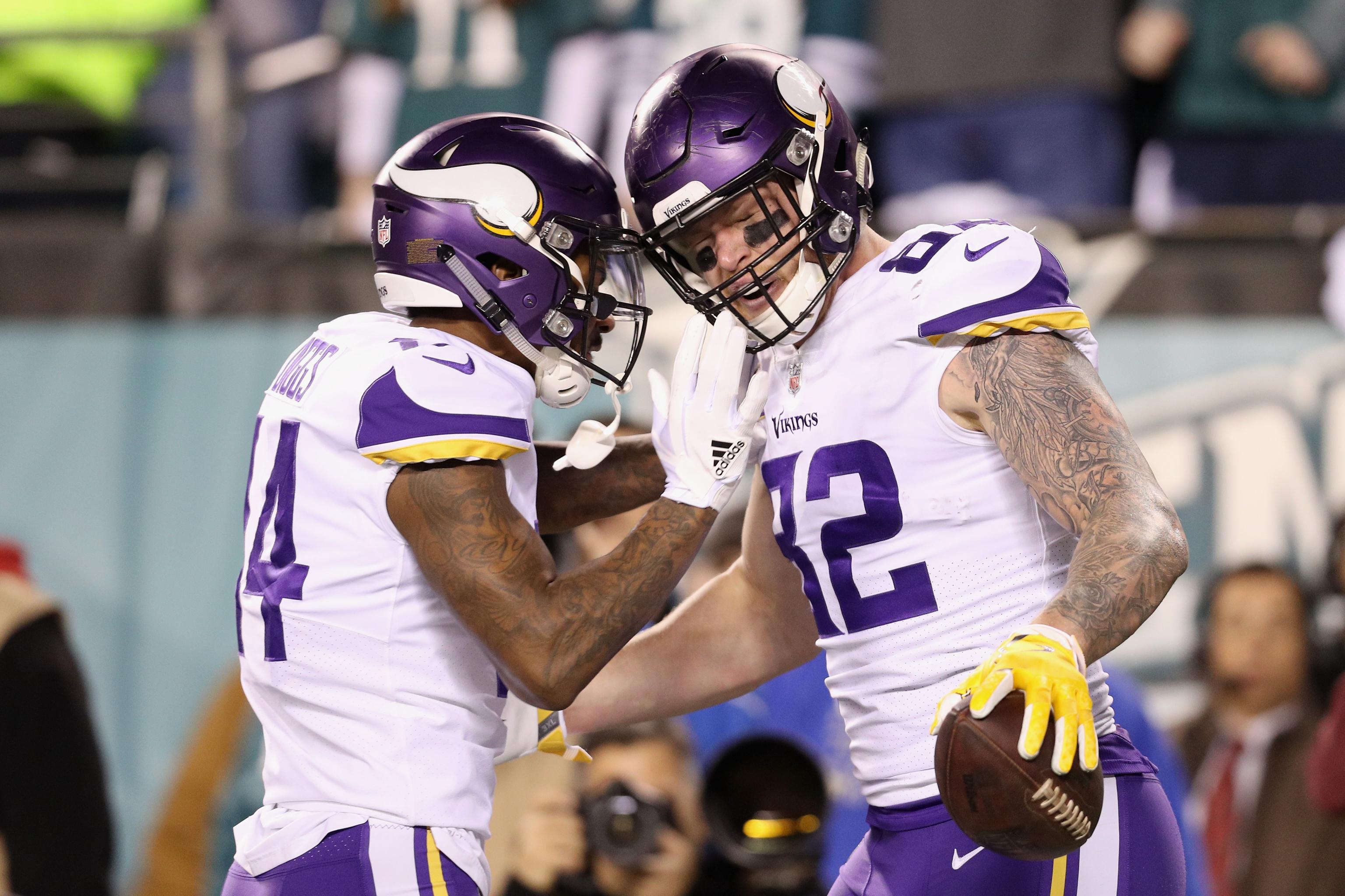 Playing Adam Thielen may highlight Vikings' red-zone offense problem