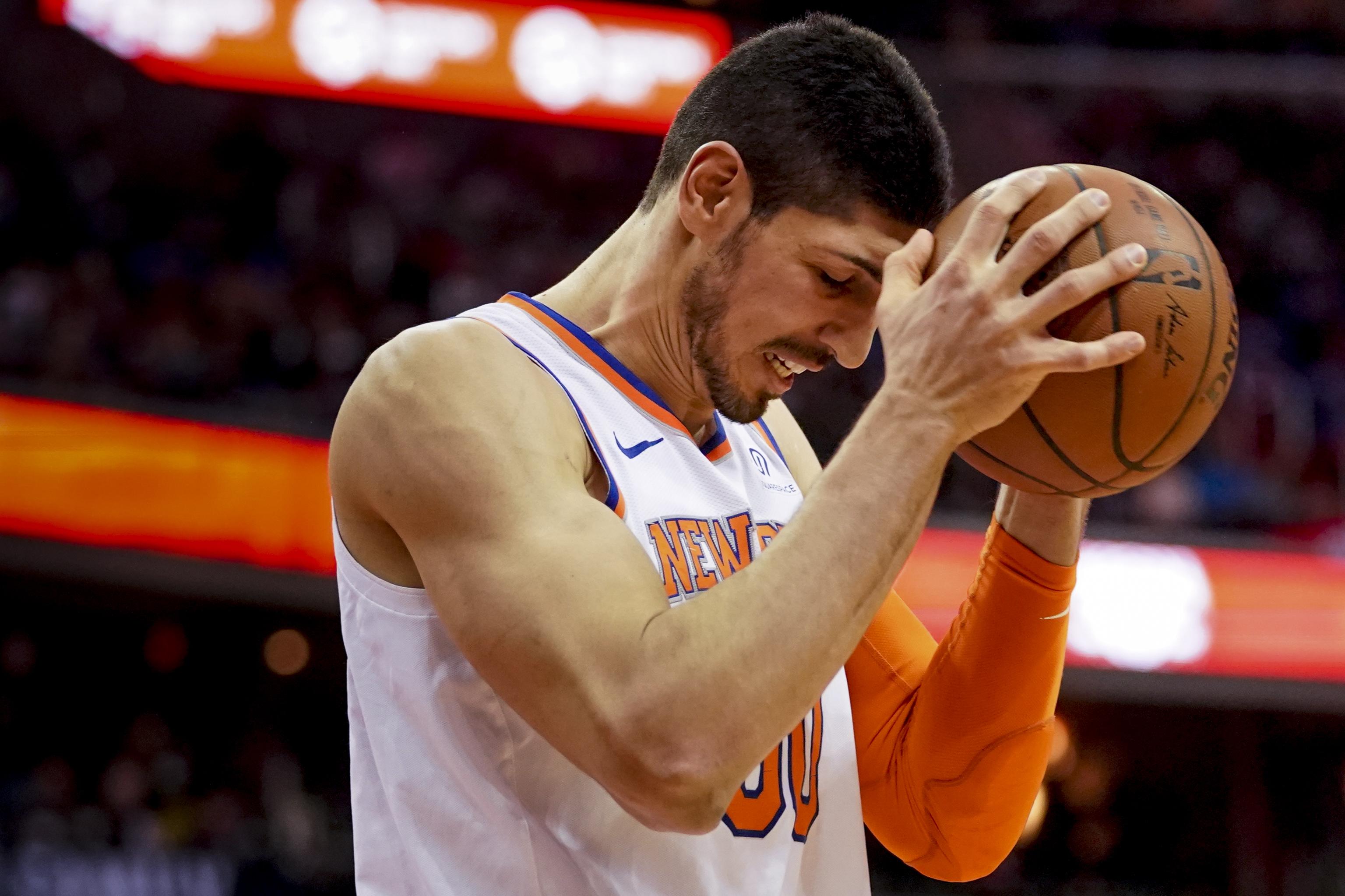 New York Knicks: Enes Kanter and spies? Center won't go to London