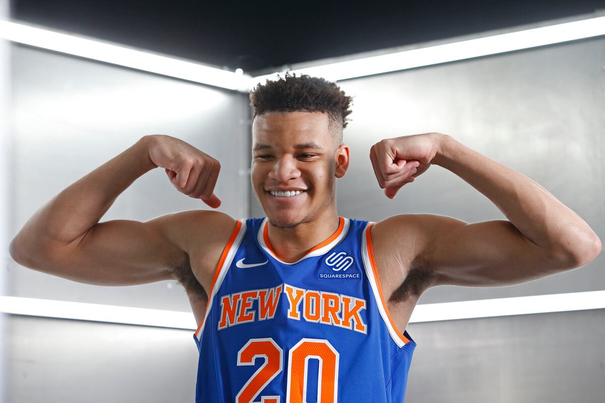 How Knicks Can Maximize Kevin Knox with and Without Kristaps Porzingis