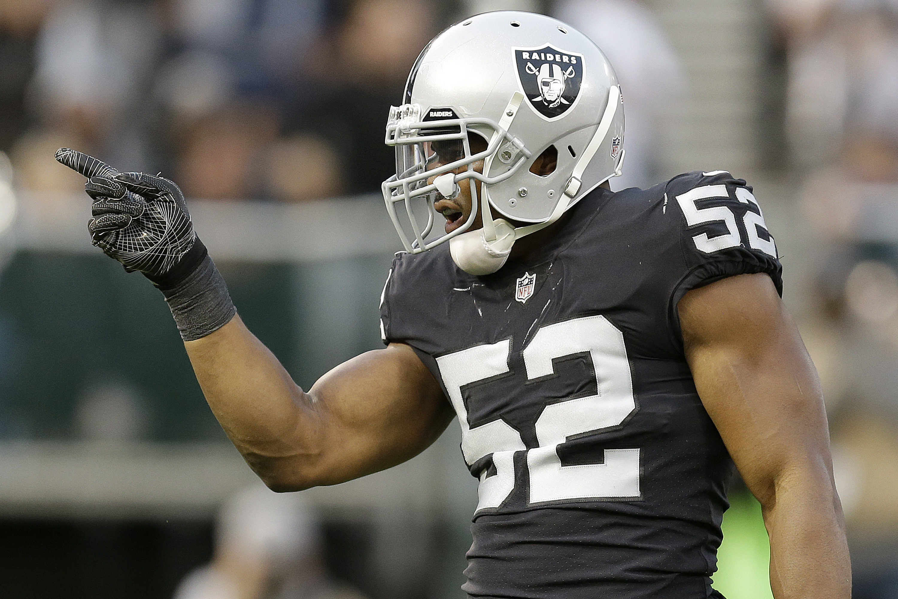 Khalil Mack describes each of his six sacks against the Raiders