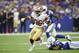 INDIANAPOLIS, IN - AUGUST 25: Alfred Morris #36 of the San Francisco 49ers runs with the ball during a preseason game against the Indianapolis Colts at Lucas Oil Stadium on August 25, 2018 in Indianapolis, Indiana. (Photo by Joe Robbins/Getty Images)