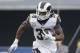 Los Angeles Rams running back Todd Gurley runs against the Houston Texans during the first half of an NFL football game Sunday, Nov. 12, 2017, in Los Angeles. (AP Photo/Jae C. Hong)