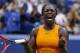 Sloane Stephens reacts after defeating Victoria Azarenka, of Belarus, during the third round of the U.S. Open tennis tournament, Friday, Aug. 31, 2018, in New York. (AP Photo/Jason DeCrow)