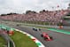 MONZA, ITALY - SEPTEMBER 02: Kimi Raikkonen of Finland driving the (7) Scuderia Ferrari SF71H leads Lewis Hamilton of Great Britain driving the (44) Mercedes AMG Petronas F1 Team Mercedes WO9 on track during the Formula One Grand Prix of Italy at Autodromo di Monza on September 2, 2018 in Monza, Italy. (Photo by Charles Coates/Getty Images)