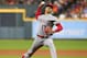 HOUSTON, TX - SEPTEMBER 02: Shohei Ohtani #17 of the Los Angeles Angels of Anaheim pitches in the first inning against the Houston Astros at Minute Maid Park on September 2, 2018 in Houston, Texas. (Photo by Bob Levey/Getty Images)