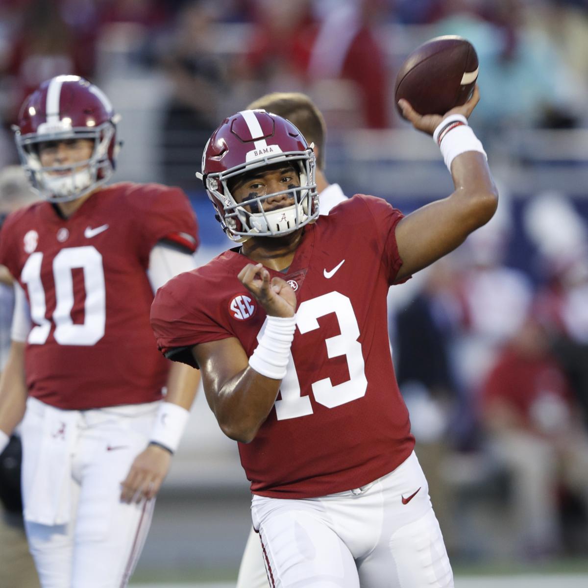 College Football Rankings 2018: Predicting Week 2 AP and ...