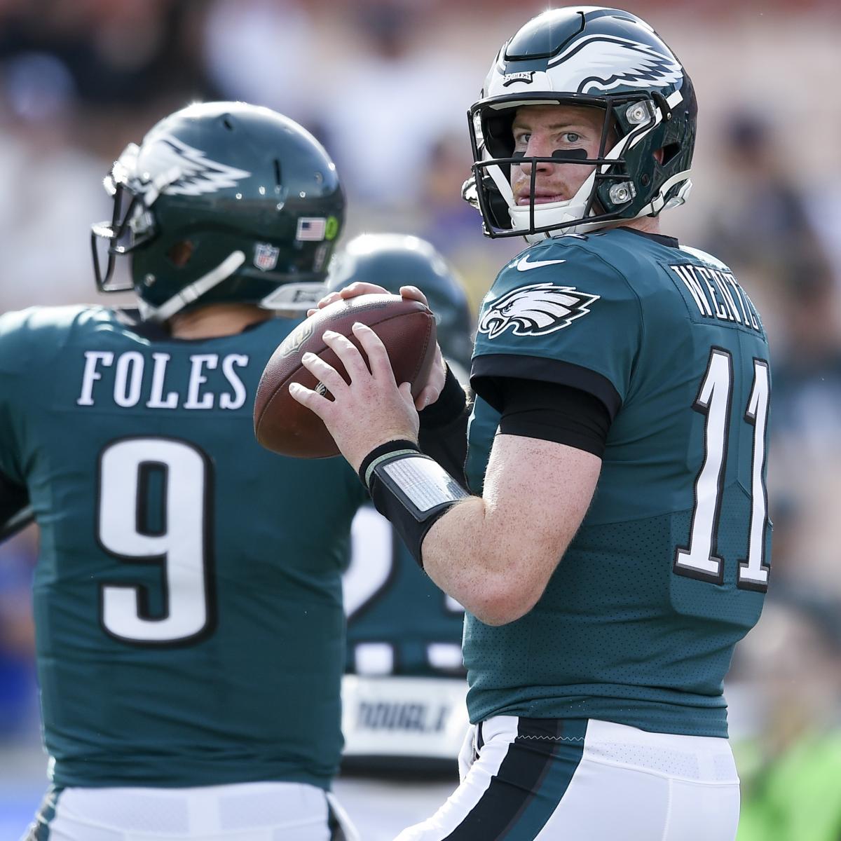 Doug Pederson Names Nick Foles Eagles' Starting QB vs ...
