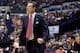 INDIANAPOLIS, IN - MARCH 19: Head coach Rick Pitino of the Louisville Cardinals reacts against the Michigan Wolverines in the first half during the second round of the 2017 NCAA Men's Basketball Tournament at the Bankers Life Fieldhouse on March 19, 2017 in Indianapolis, Indiana. (Photo by Joe Robbins/Getty Images)