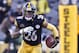 Pittsburgh Steelers running back Le'Veon Bell (26) plays in an NFL football game against the Jacksonville Jaguars, Sunday, Jan. 14, 2018, in Pittsburgh. (AP Photo/Keith Srakocic)