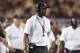 TALLAHASSEE, FL - SEPTEMBER 03: Head coach Willie Taggart of the Florida State Seminoles looks on in the first quarter of the game against Virginia Tech Hokies at Doak Campbell Stadium on September 3, 2018 in Tallahassee, Florida. (Photo by Joe Robbins/Getty Images)