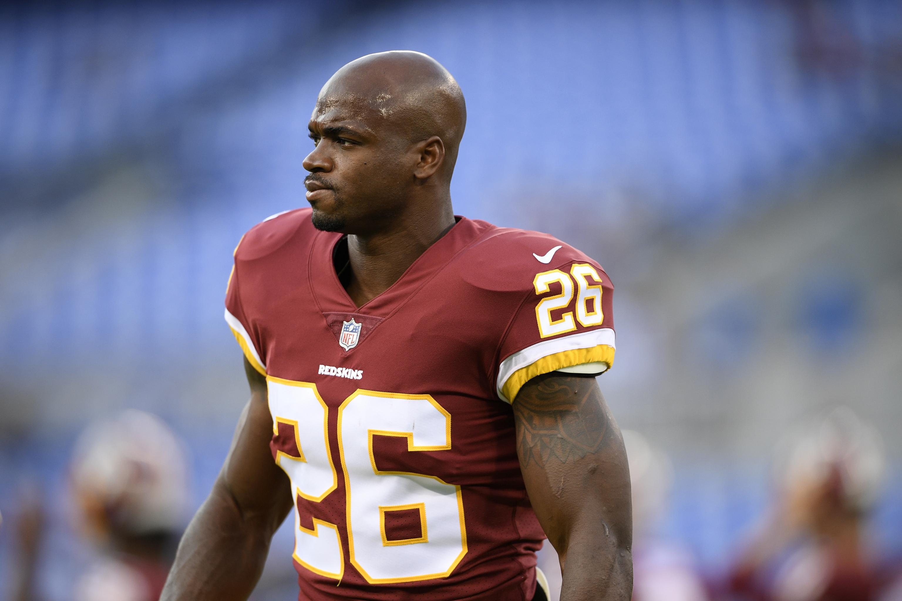 Adrian Peterson Named Redskins' Starting RB for Week 1; Says Doubters Fuel  Him, News, Scores, Highlights, Stats, and Rumors