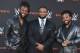NORTH HOLLYWOOD, CA - JUNE 06: Kofi Kingston, Big E and Xavier Woods attend WWE's First-Ever Emmy 'For Your Consideration' Event at Saban Media Center on June 6, 2018 in North Hollywood, California. (Photo by Jon Kopaloff/Getty Images)