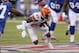 Cleveland Browns wide receiver Jarvis Landry (80) in action against the New York Giants during an NFL preseason football game on Thursday, Aug. 9, 2018, in East Rutherford, N.J. (AP Photo/Brad Penner)