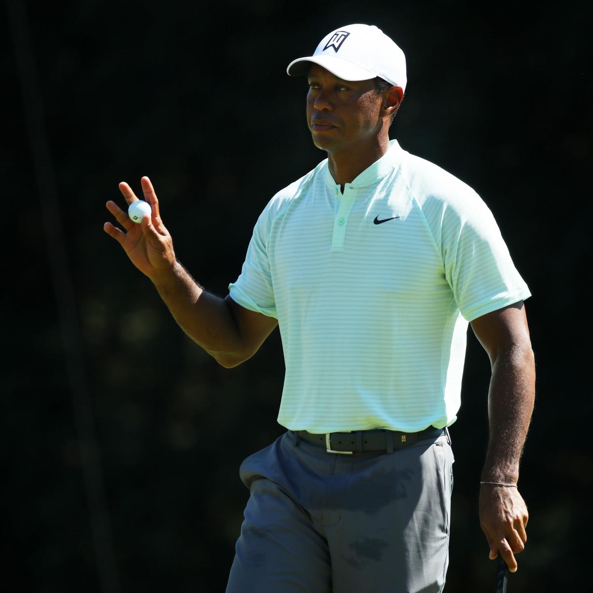 Tiger Woods Tied For Bmw Championship Lead After Shooting 62 In Round 1 Bleacher Report Latest News Videos And Highlights
