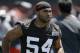 FILE - In this July 26, 2018, file photo, Cleveland Browns' Mychal Kendricks is shown during an NFL football training camp in Berea, Ohio. Federal prosecutors in Philadelphia say Cleveland Browns linebacker Mychal Kendricks used insider trading tips from an acquaintance to make about $1.2 million in illegal profits on four major trading deals. Kendricks says in a statement released by his lawyer Wednesday, Aug. 29, 2018, that he’s sorry and “deeply” regrets his actions.(AP Photo/Tony Dejak, File)