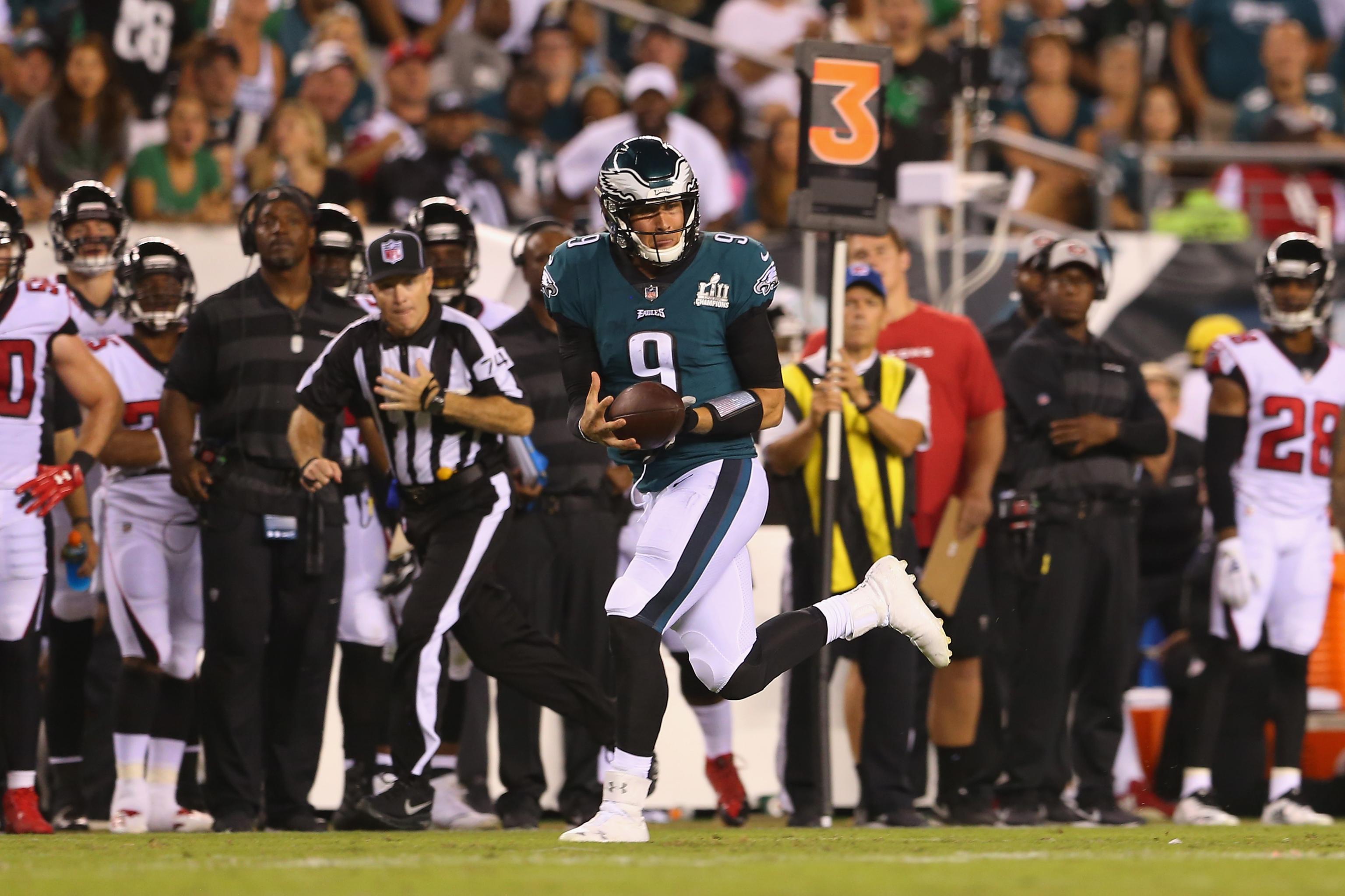 Eagles resurrect Philly Special to spark offense against Falcons