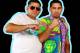 In this photo taken Thursday, Oct. 11, 2012, boxer Danny Garcia, right, accompanied by his father and trainer Angel Garcia, speaks with reporters after a workout in Philadelphia. Garcia is slated to defend his WBC and WBA junior welterweight titles against Erik Morales at the first boxing event at Brooklyn's new Barclays Center arena on Saturday, Oct. 20. (AP Photo/Matt Rourke)