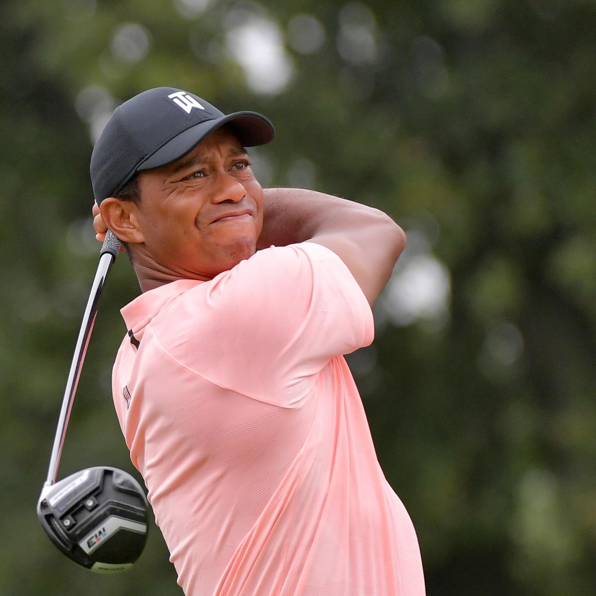 Tiger Woods Cools Off in Round 2 of 2018 BMW Championship | Bleacher Report | Latest ...
