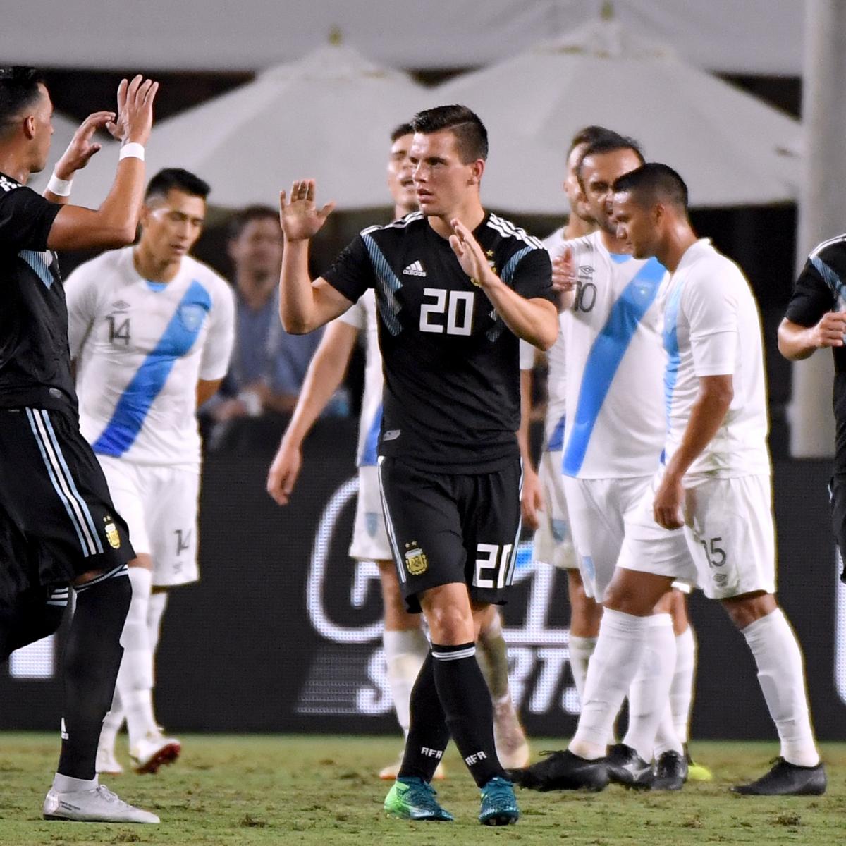 Argentina Dominates Guatemala 30 in 2018 Friendly Match News, Scores
