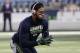 Seattle Seahawks free safety Earl Thomas warms up before an NFL football game against the Arizona Cardinals, Sunday, Dec. 31, 2017, in Seattle. (AP Photo/Elaine Thompson)