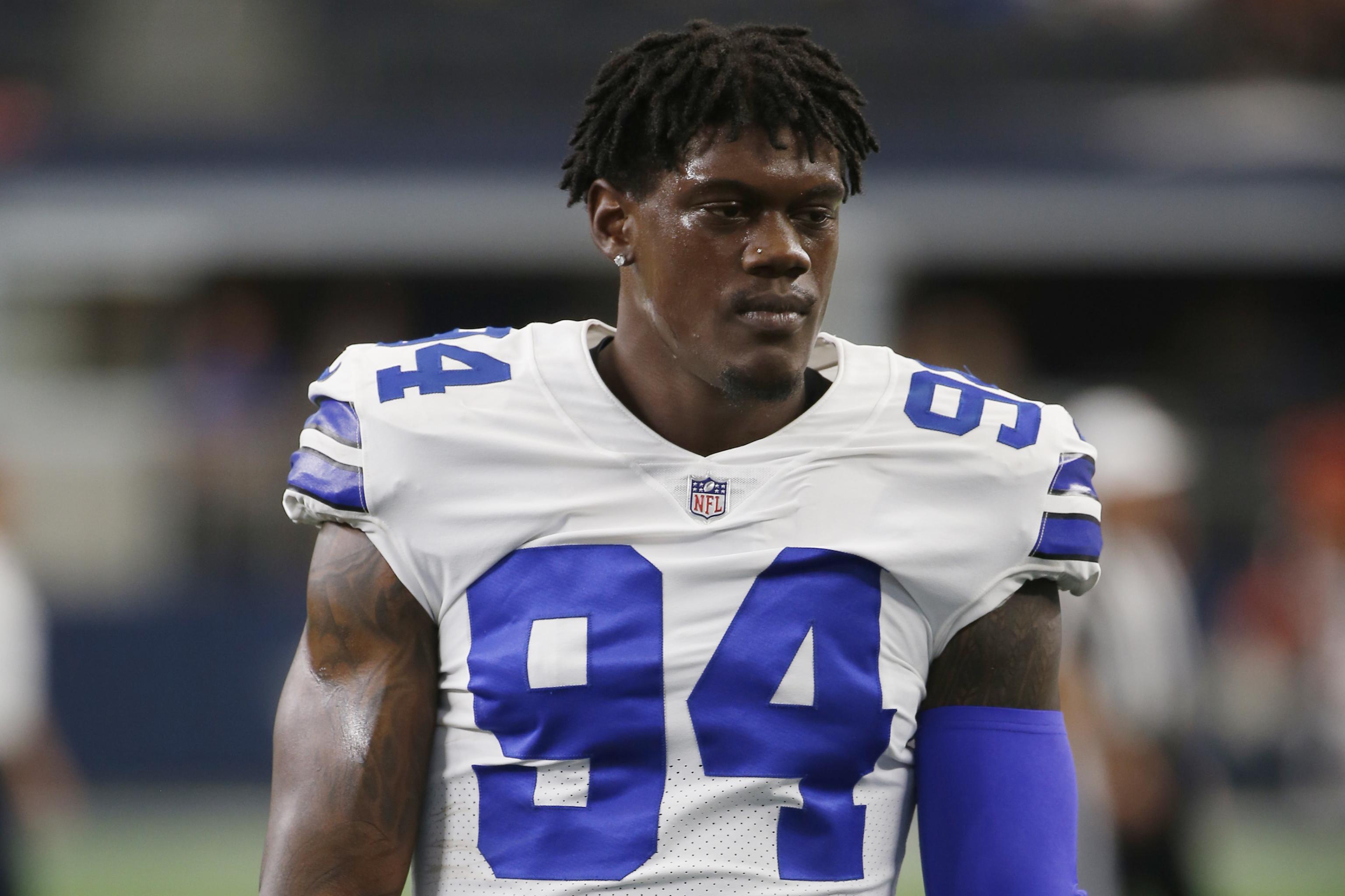 Cowboys defensive end Gregory (concussion) returns to practice