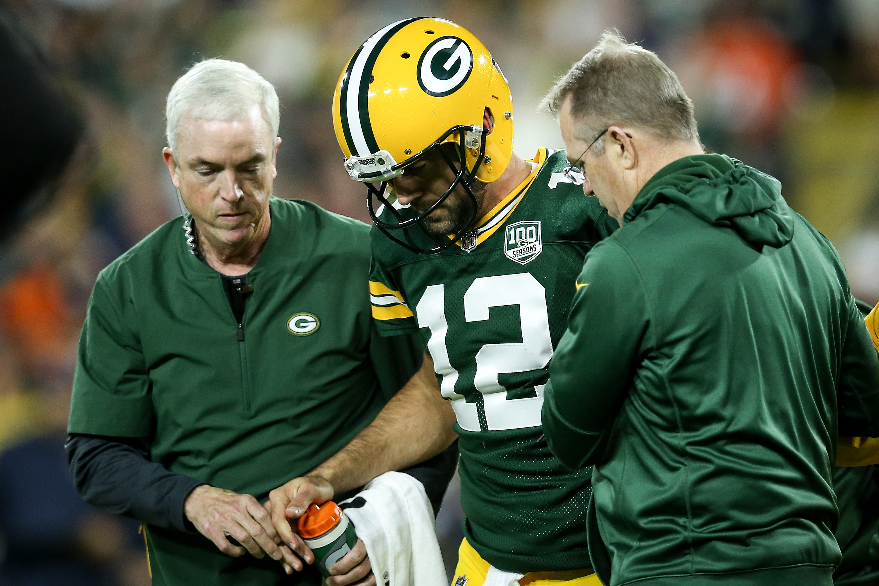Report Aaron Rodgers Clearly Pushing To Play Vs Vikings With Knee Injury Bleacher Report Latest News Videos And Highlights