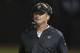 Oakland Raiders coach Jon Gruden appears during an NFL football game against the Green Bay Packers Friday, Aug. 24, 2018, in Oakland, CA. The Niners won 24-21. (Daniel Gluskoter/AP Images for Panini)