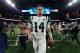 DETROIT, MI - SEPTEMBER 10: Sam Darnold #14 of the New York Jets exits the field after the game against the Detroit Lions at Ford Field. The Jets won 48 to 17 on September 10, 2018 in Detroit, Michigan. (Photo by Rey Del Rio/Getty Images)