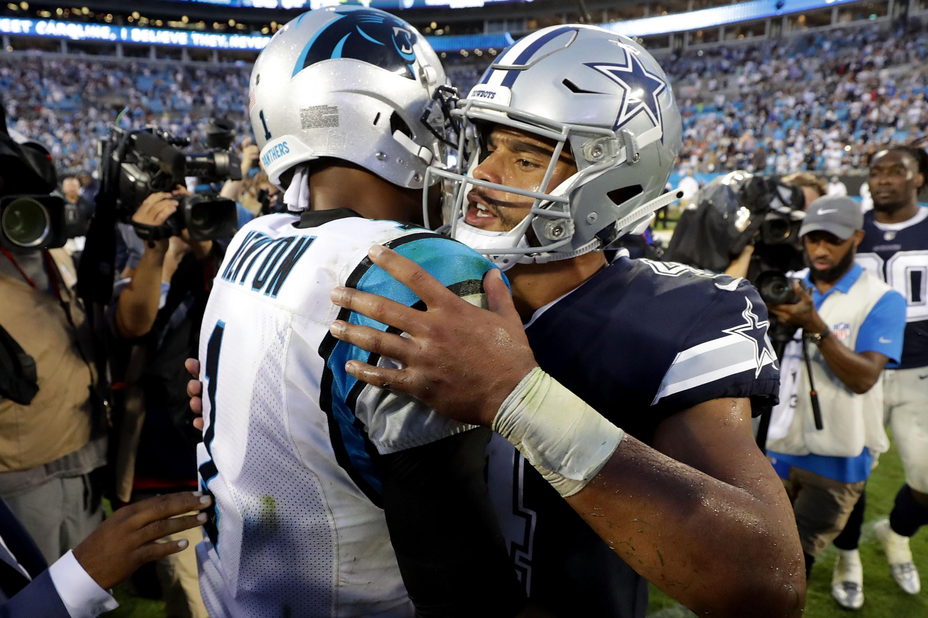 Panthers lose first game of season to Prescott, Cowboys