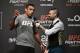LONDON, ENGLAND - MARCH 16: Fabricio Werdum of Brazil is interviewed by UFC commentator Dan Hardy poses on the scale during the UFC Fight Night weigh-in inside The O2 Arena on March 16, 2018 in London, England. (Photo by Brandon Magnus/Zuffa LLC/Zuffa LLC via Getty Images)