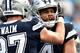 CHARLOTTE, NC - SEPTEMBER 09: Dak Prescott #4 of the Dallas Cowboys celebrates a two point conversion against the Carolina Panthers in the fourth quarter during their game at Bank of America Stadium on September 9, 2018 in Charlotte, North Carolina. (Photo by Grant Halverson/Getty Images)