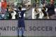 United States midfielder Tyler Adams (4) celebrates after scoring a goal against Mexico during an international friendly match Tuesday, Sept. 11, 2018, in Nashville, Tenn. The United States won 1-0. (AP Photo/Mark Humphrey)