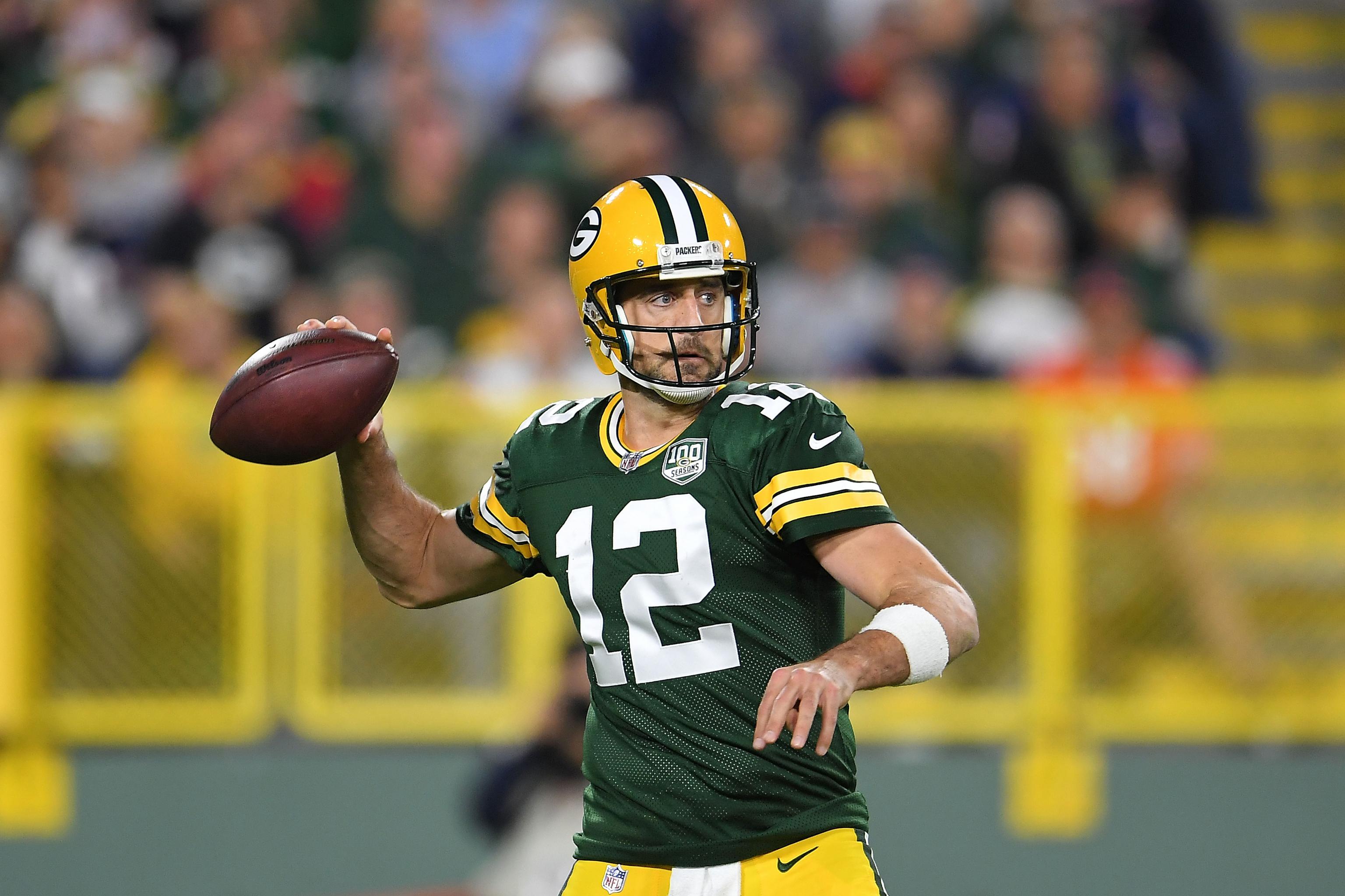 Aaron Rodgers (knee) of Green Back Packers returns to game - ESPN