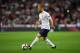 LONDON, ENGLAND - SEPTEMBER 08: Luke Shaw of England runs with the ball during the UEFA Nations League A group four match between England and Spain at Wembley Stadium on September 8, 2018 in London, United Kingdom. (Photo by Michael Regan/Getty Images)