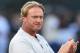 OAKLAND, CA - SEPTEMBER 10: Head coach Jon Gruden of the Oakland Raiders looks on while his team warms up during pregame warm ups prior to the start of the game against the Los Angeles Rams at Oakland-Alameda County Coliseum on September 10, 2018 in Oakland, California. (Photo by Thearon W. Henderson/Getty Images)