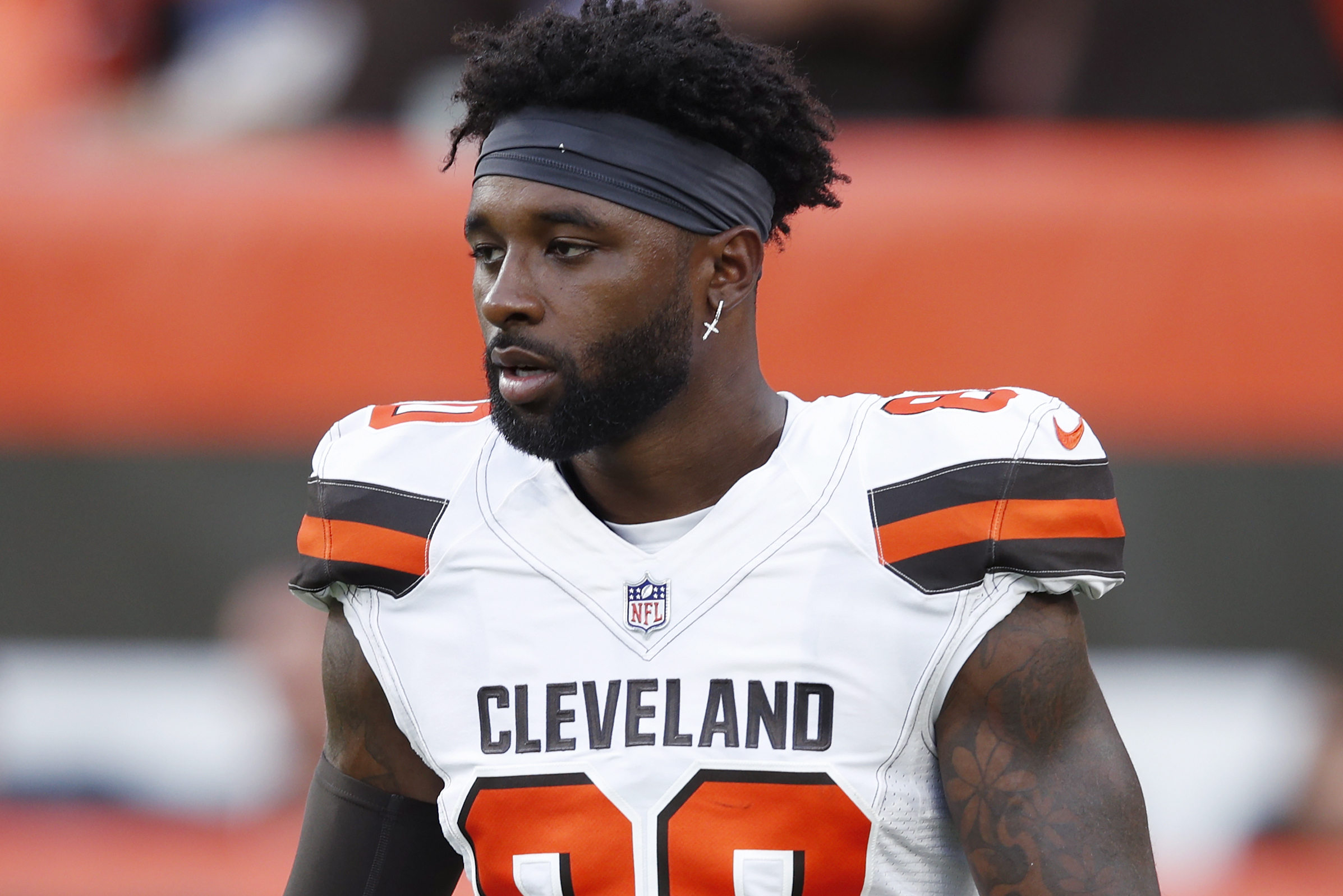 First look at Jarvis Landry in new Cleveland Browns jersey