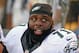 PITTSBURGH, PA - AUGUST 18: Offensive lineman Jason Peters #71 of the Philadelphia Eagles looks on from the sideline during a National Football League preseason game against the Pittsburgh Steelers at Heinz Field on August 18, 2016 in Pittsburgh, Pennsylvania. The Eagles defeated the Steelers 17-0. (Photo by George Gojkovich/Getty Images)