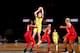 FAIRFAX, VA - SEPTEMBER 12: Breanna Stewart #30 of the Seattle Storm shoots the ball against the Washington Mystics during Game Three of the 2018 WNBA Finals on September 12, 2018 at Eaglebank Arena at George Mason University in Fairfax, VA. NOTE TO USER: User expressly acknowledges and agrees that, by downloading and or using this photograph, User is consenting to the terms and conditions of the Getty Images License Agreement. Mandatory Copyright Notice: Copyright 2018 NBAE (Photo by Ned Dishman/NBAE via Getty Images)